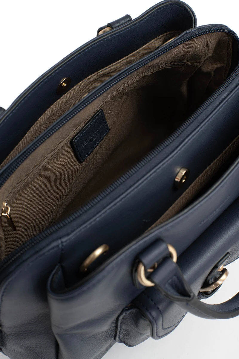 Sac porté main 2 poignées - Cuir de vachette