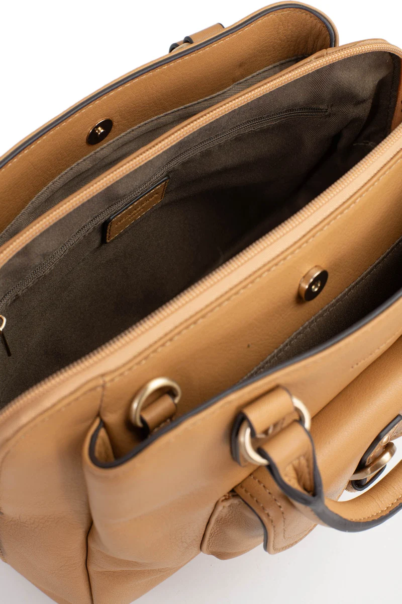 Sac porté main 2 poignées - Cuir de vachette