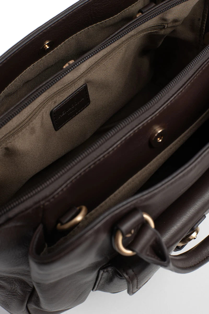 Sac porté main 2 poignées - Cuir de vachette