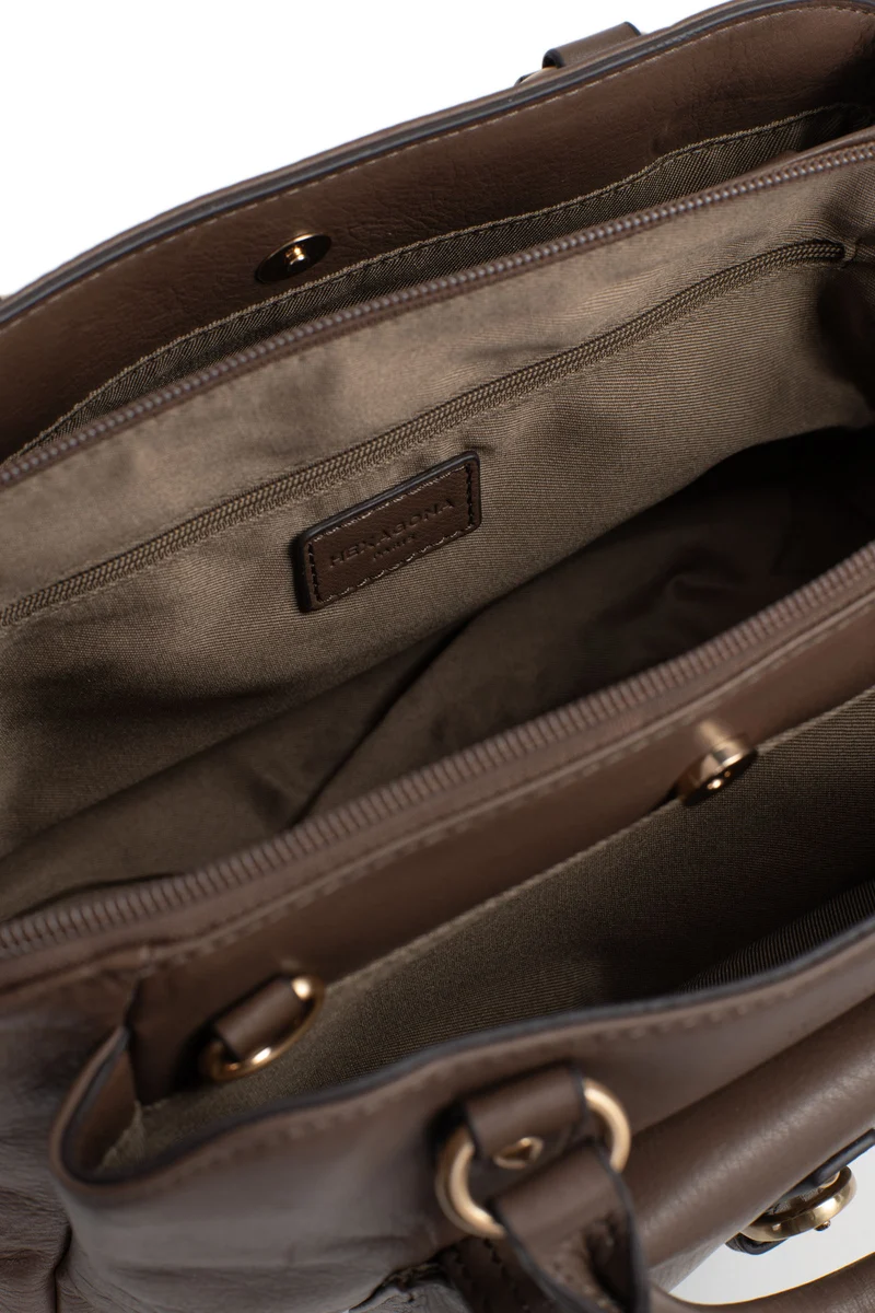 Sac porté main 2 poignées - Cuir de vachette