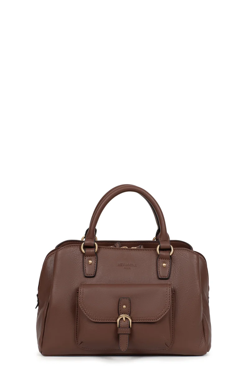 Sac porté main 2 poignées - Cuir de vachette