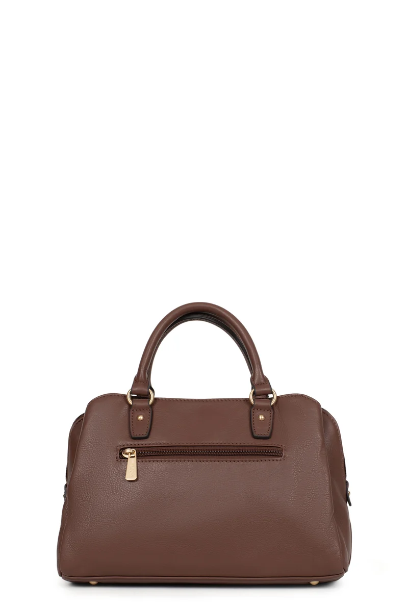Sac porté main 2 poignées - Cuir de vachette