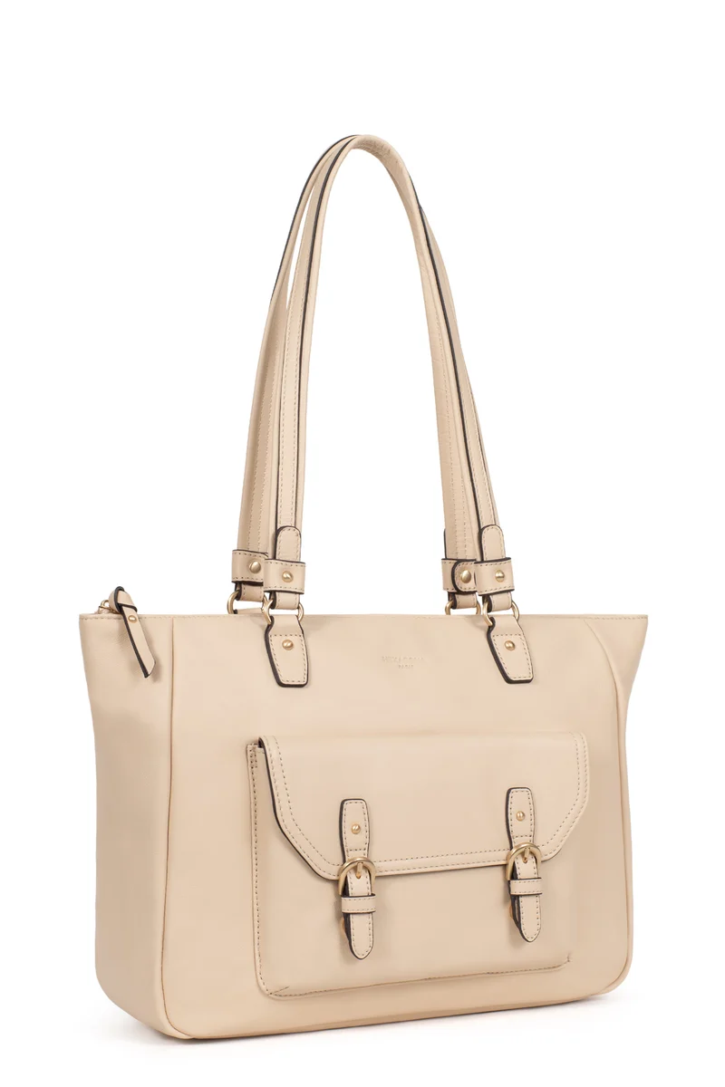 Sac porté épaule 2 anses - A4 - Cuir de vachette