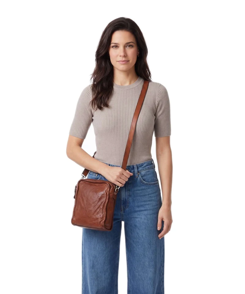 Campomaggi Sac bandoulière cognac