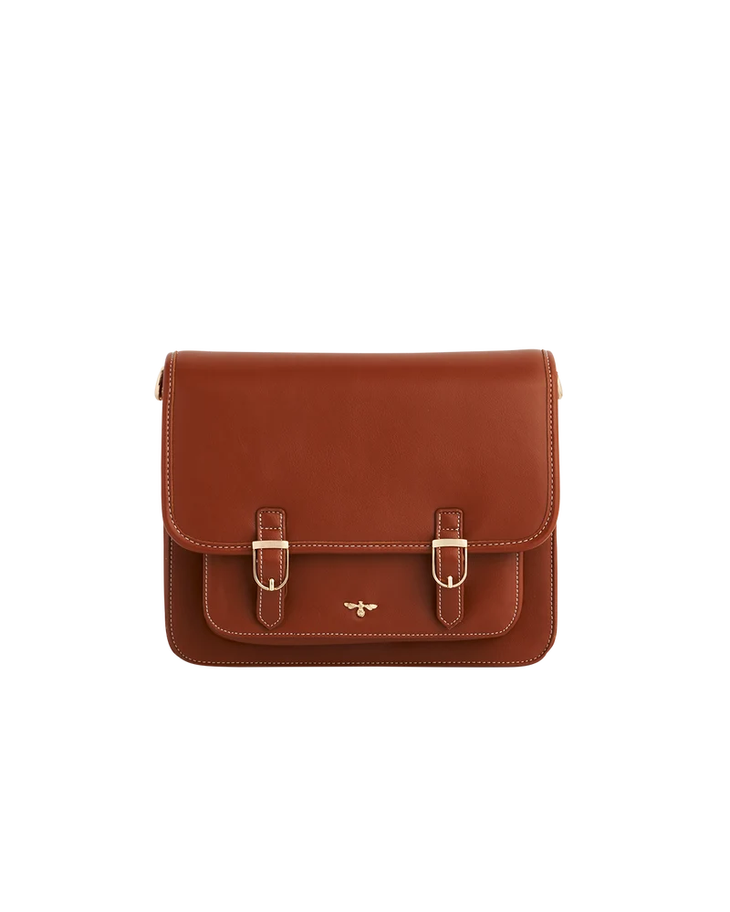 Tan Classic Satchel