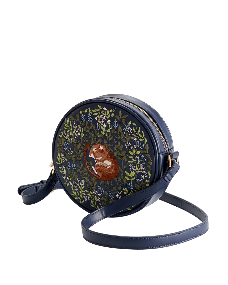Chloe Circle Bag Embroidered Dormouse