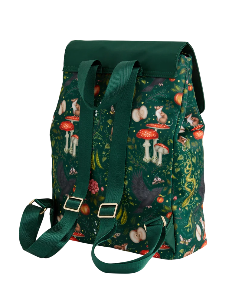 Green Catherine Rowe Into the Woods Backpack