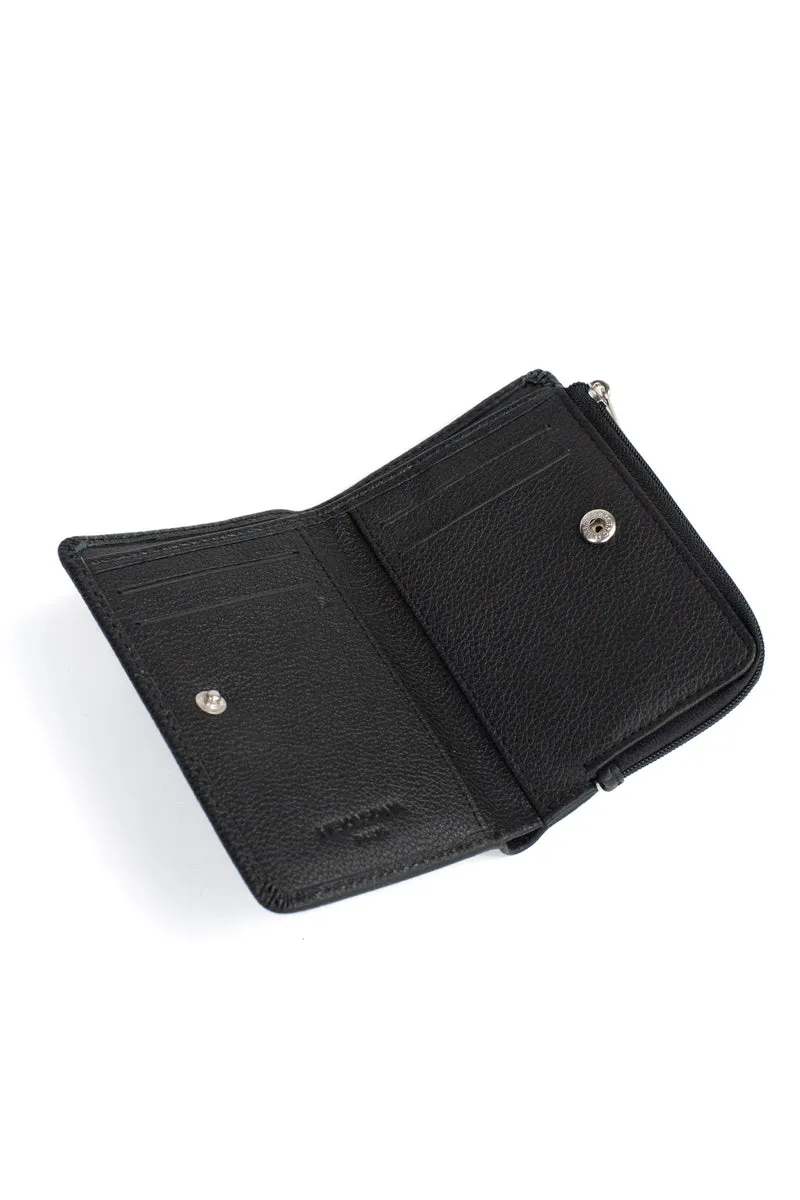 Portefeuille - 1 volet - Stop RFID - Cuir