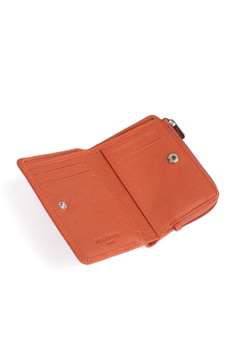 Portefeuille - 1 volet - Stop RFID - Cuir