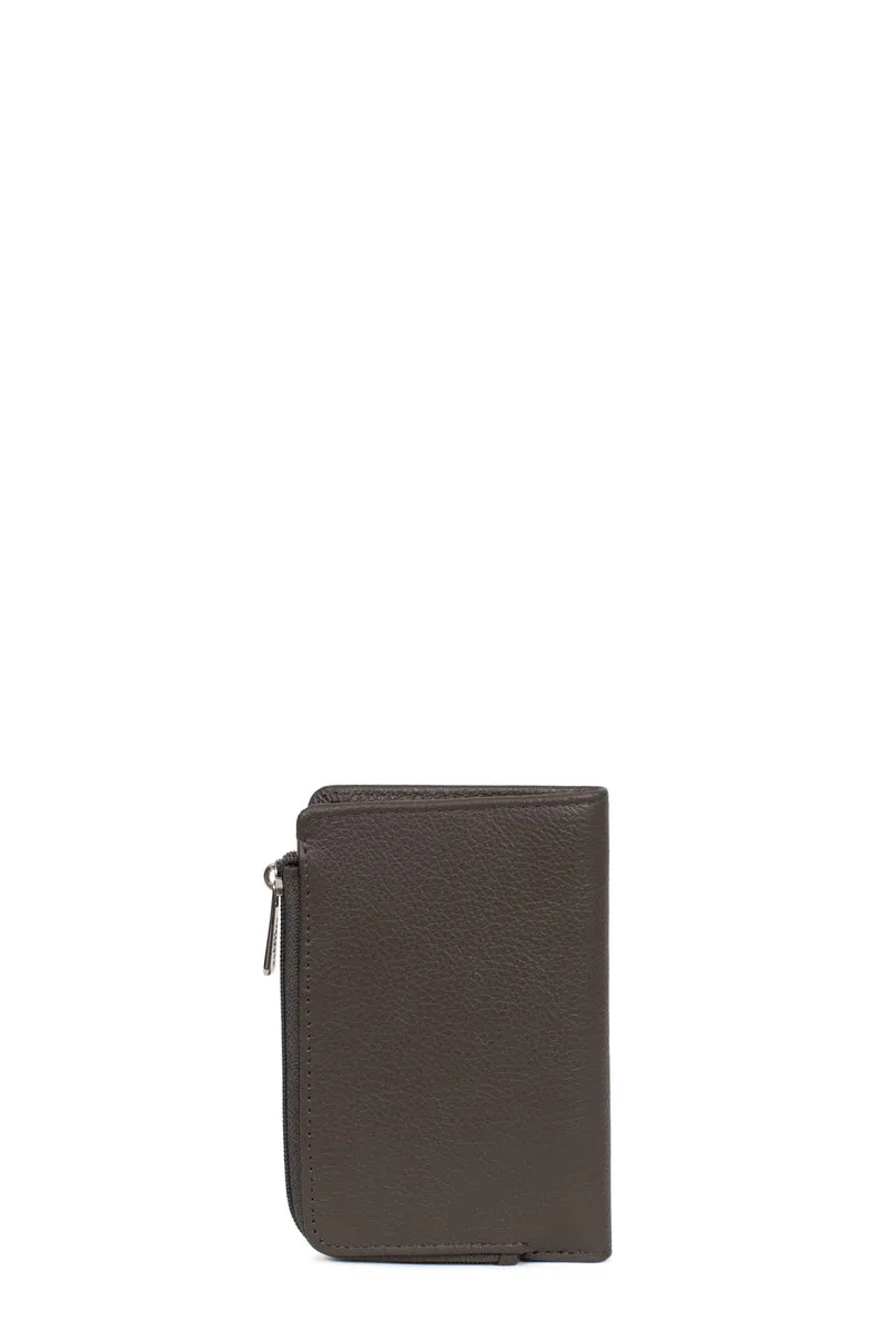 Portefeuille - 1 volet - Stop RFID - Cuir