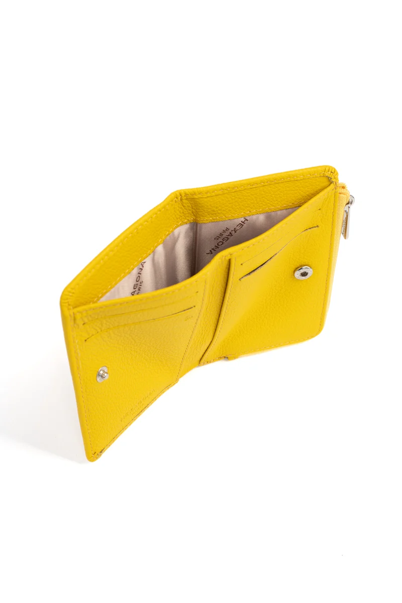 Portefeuille - 1 volet - Stop RFID - Cuir