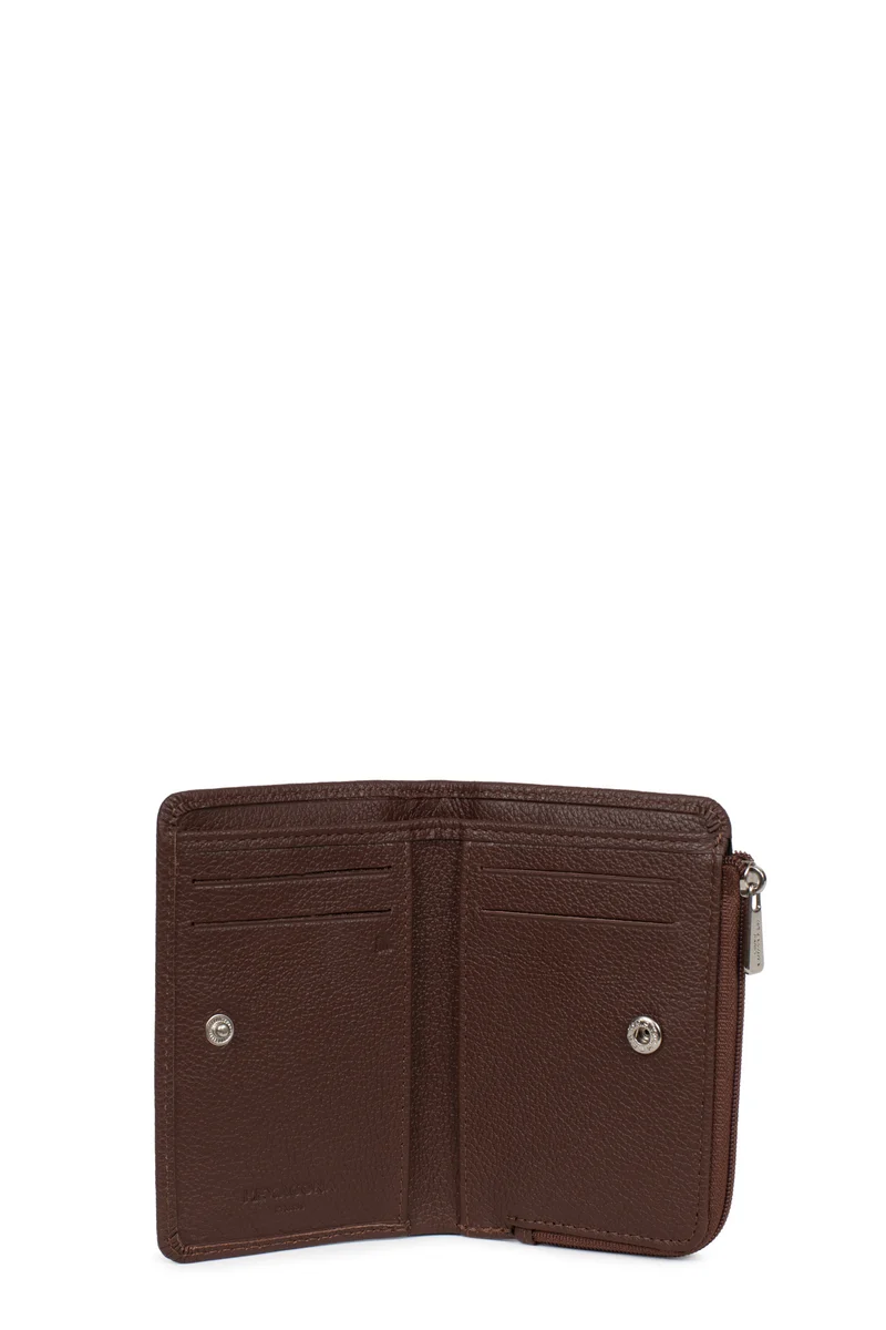 Portefeuille - 1 volet - Stop RFID - Cuir