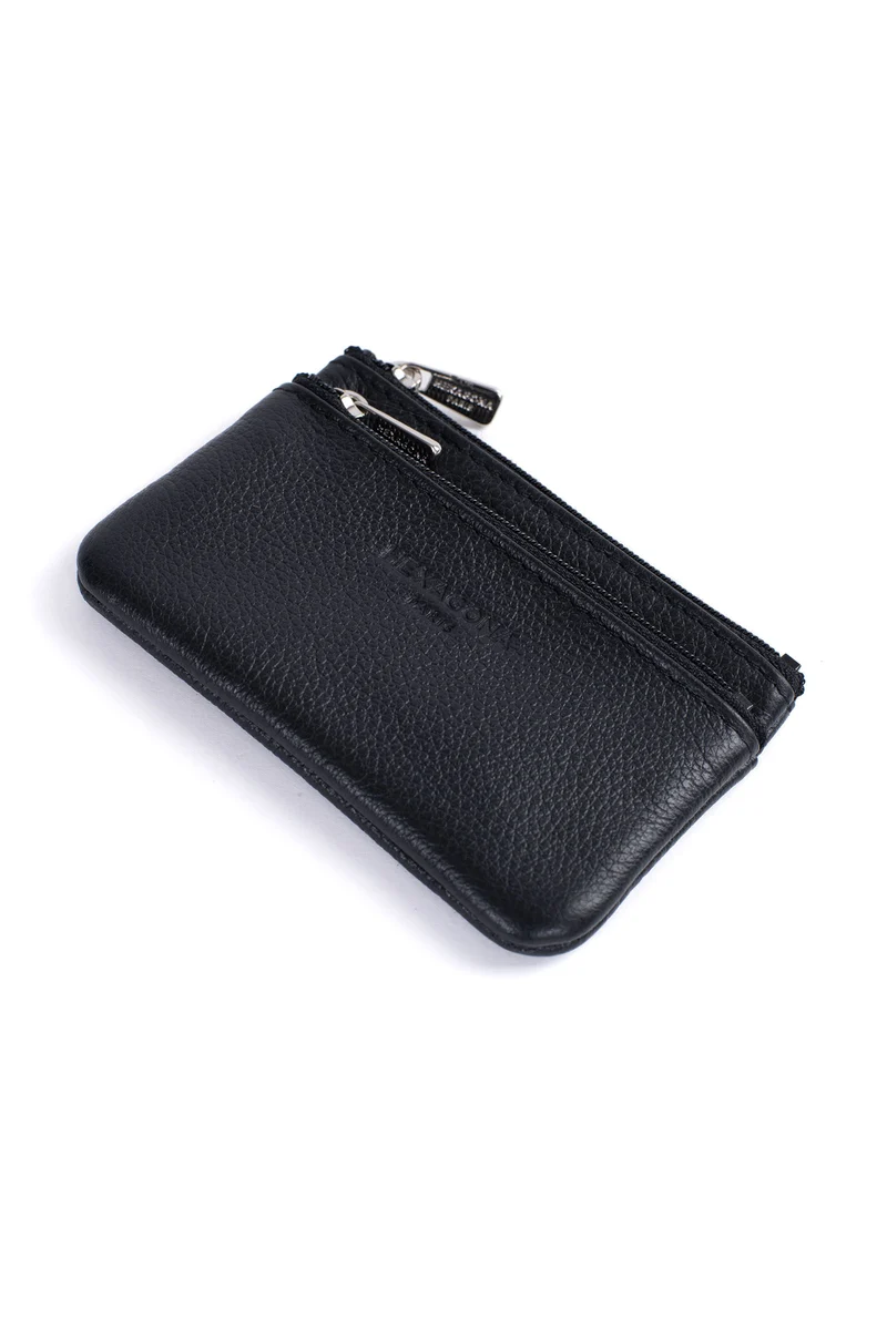 Porte-monnaie - Stop RFID - Cuir