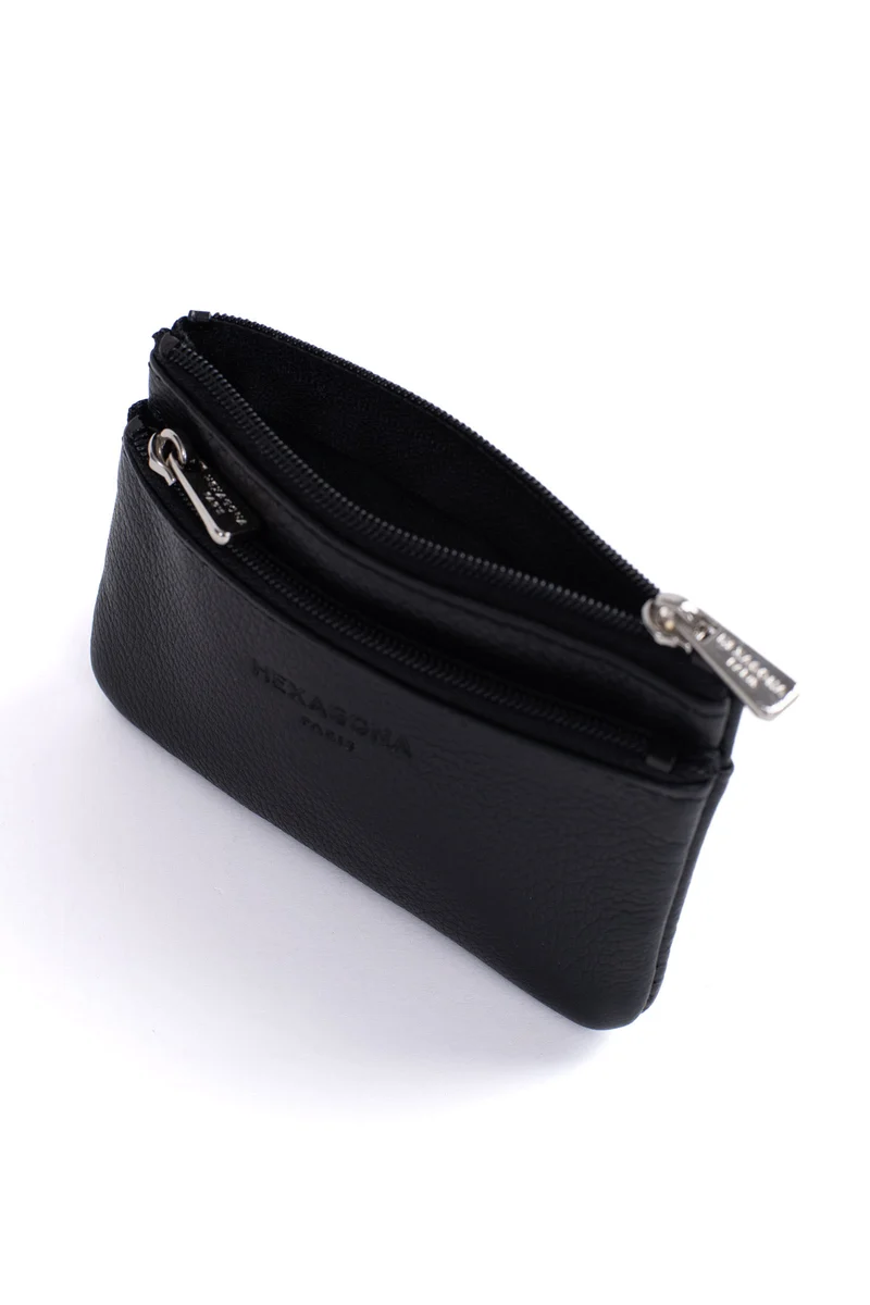 Porte-monnaie - Stop RFID - Cuir