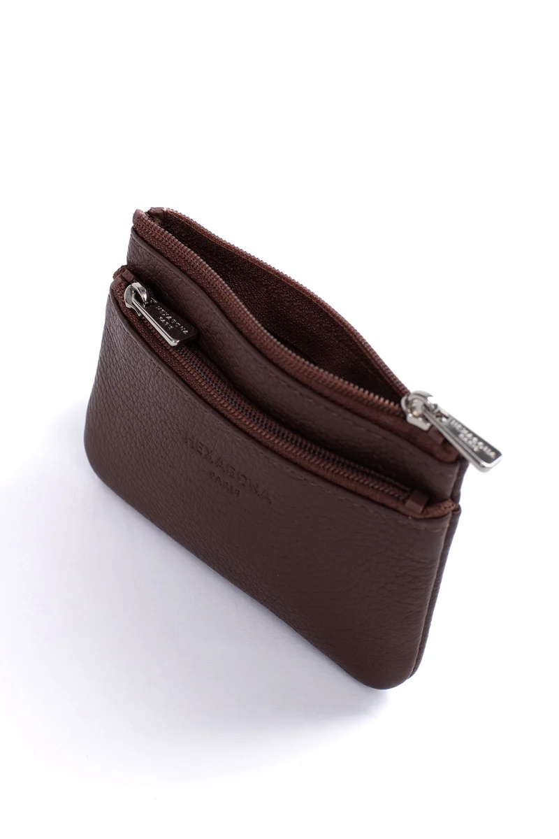 Porte-monnaie - Stop RFID - Cuir