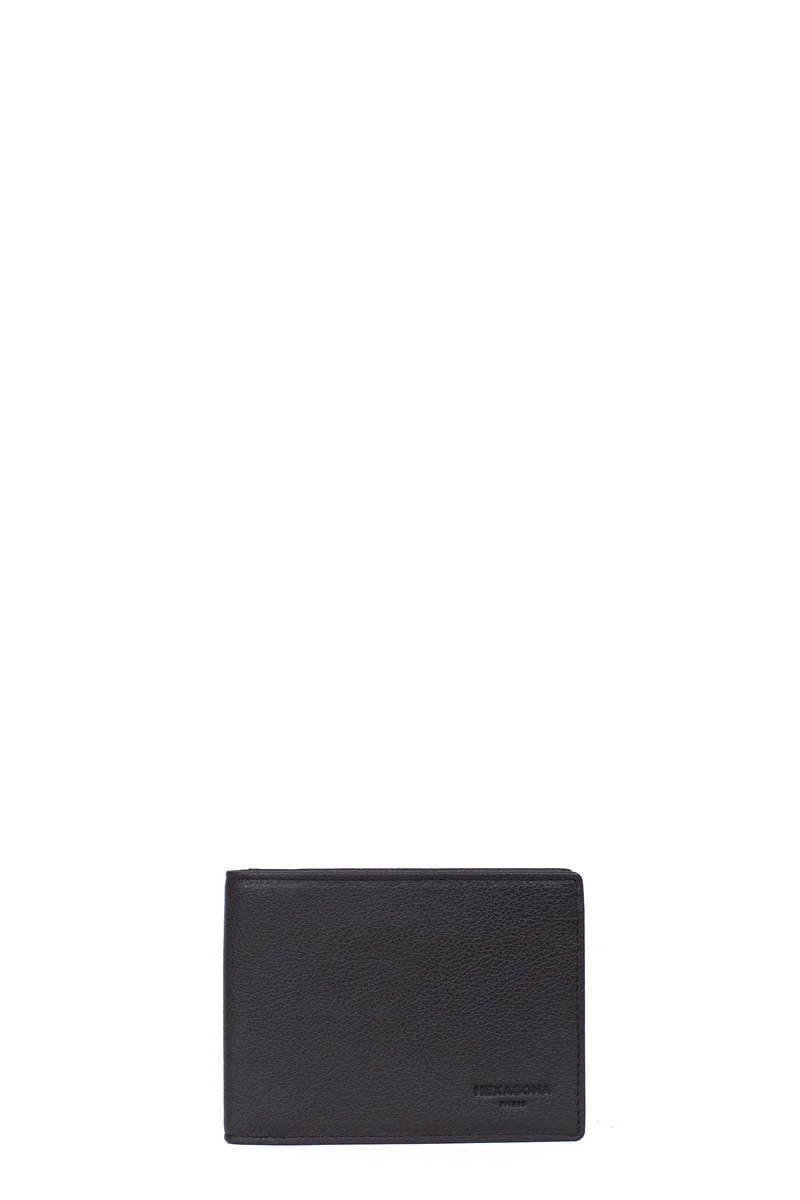 Portefeuille italien - 2 volets - Stop RFID - Cuir