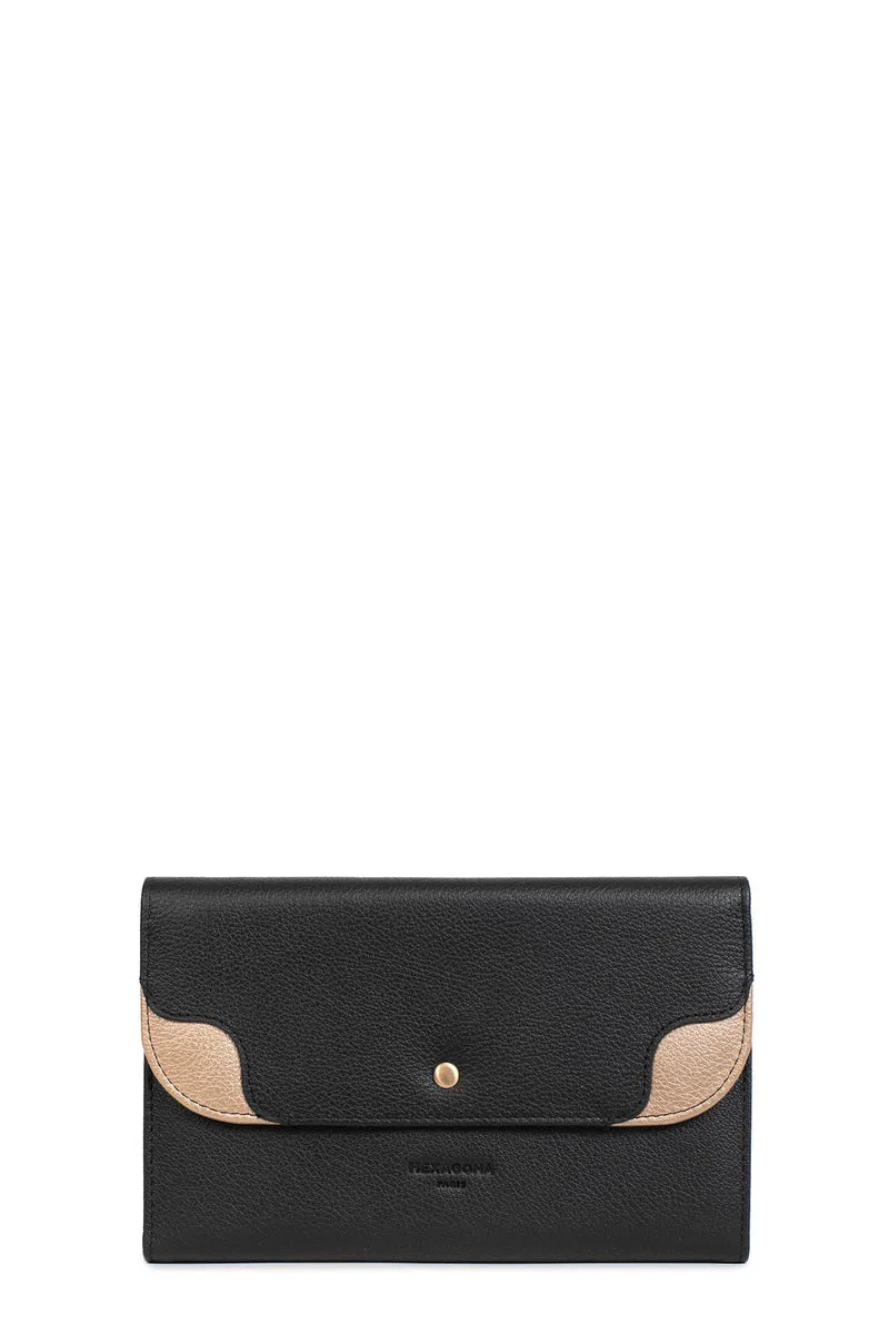 Compagnon de voyage - 2 volets - Stop RFID - Cuir