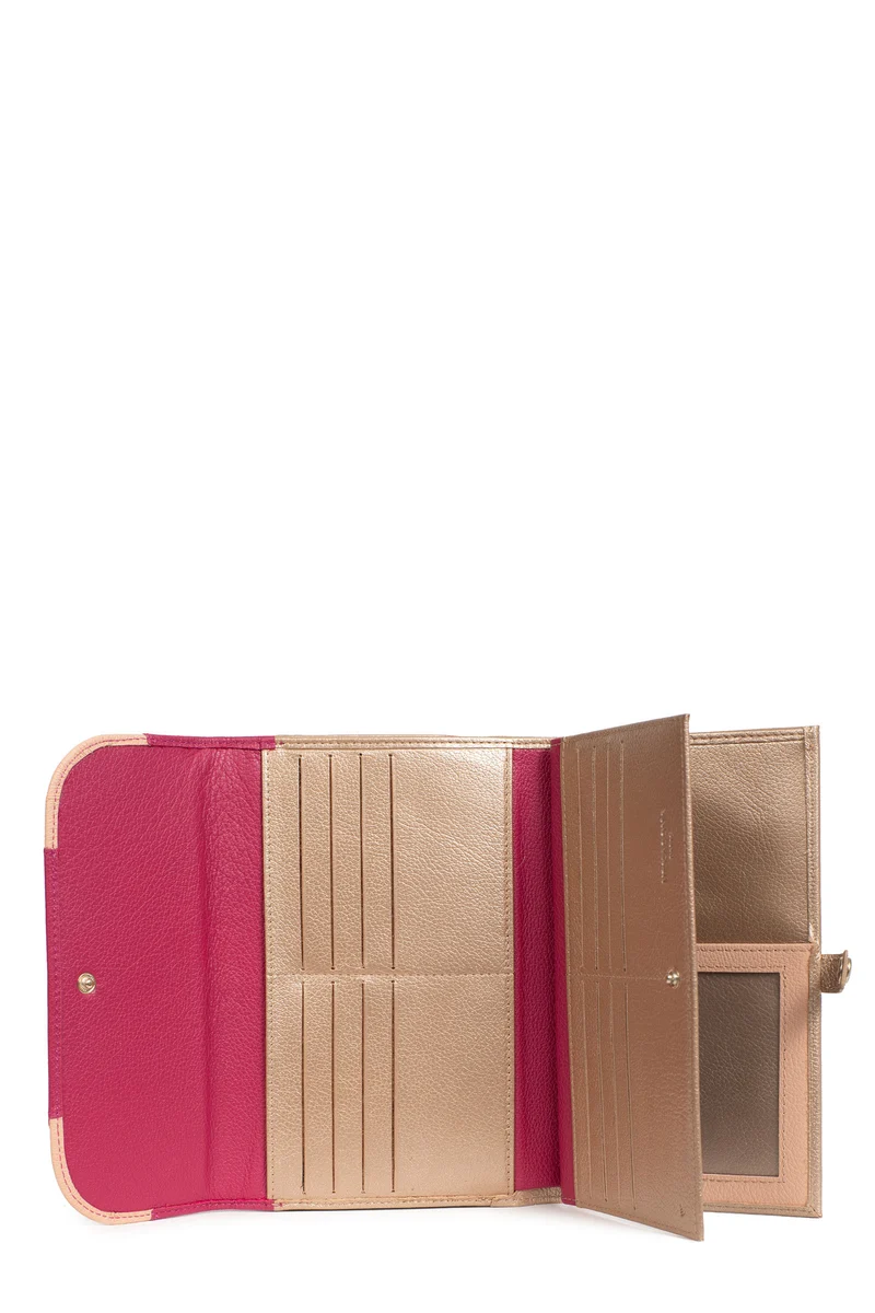Compagnon de voyage - 2 volets - Stop RFID - Cuir