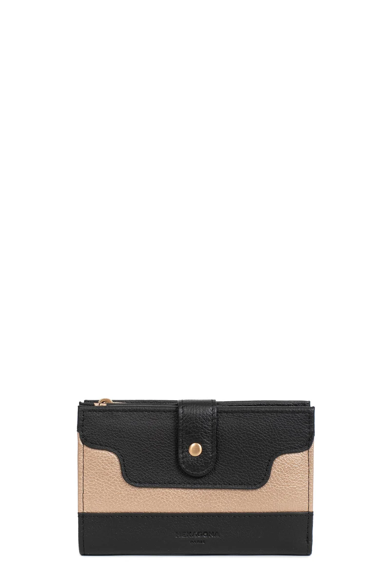 Portefeuille - 2 volets - Stop RFID - Cuir