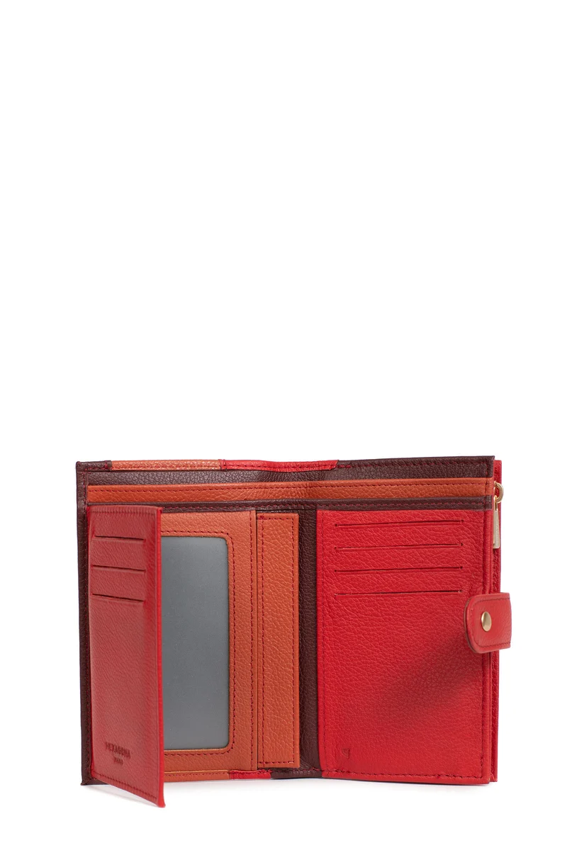 Portefeuille - 2 volets - Stop RFID - Cuir
