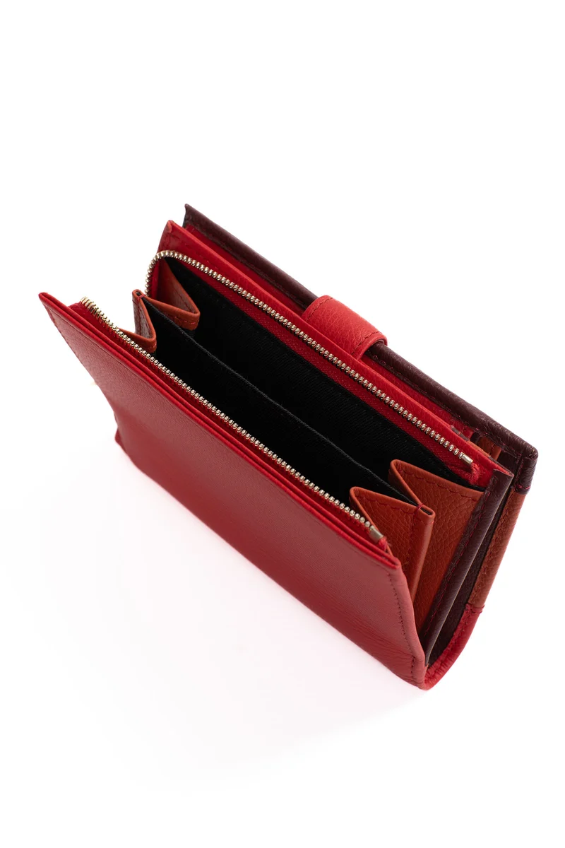 Portefeuille - 2 volets - Stop RFID - Cuir