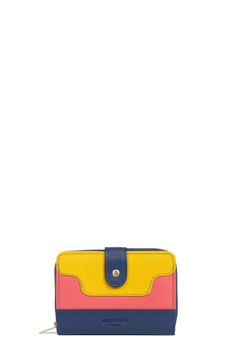Portefeuille - 2 volets - Stop RFID - Cuir