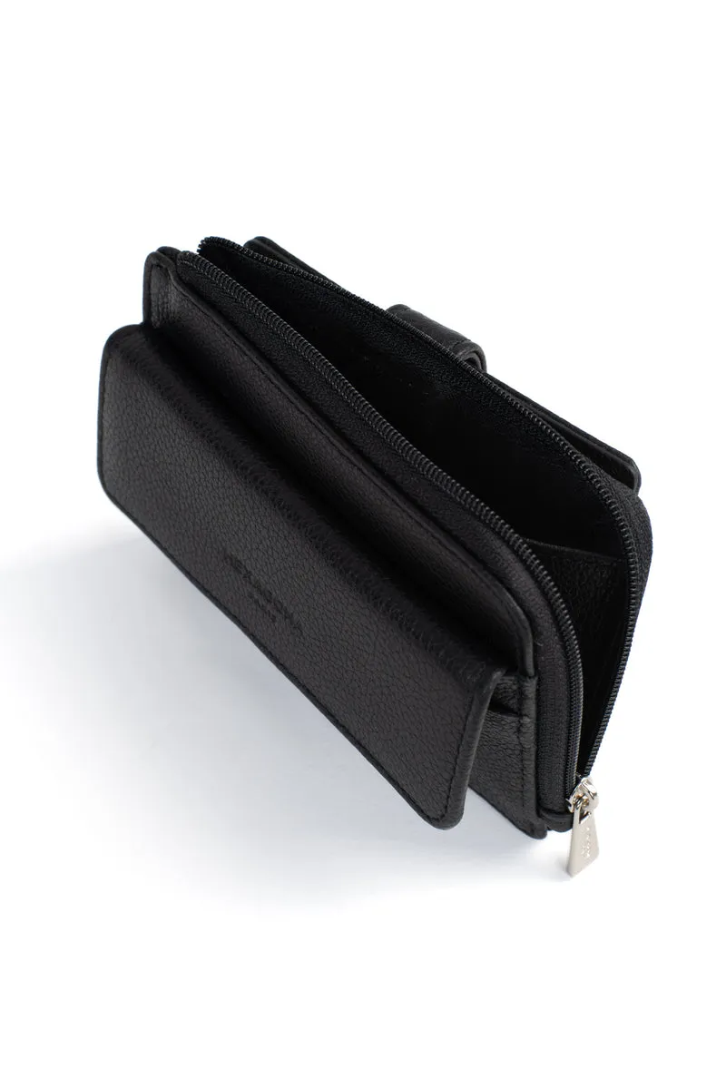 Porte-cartes - 1 volet - Cuir