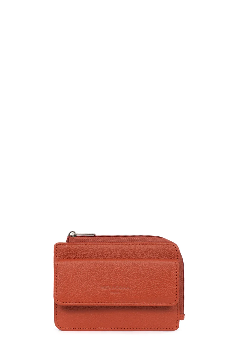 Porte-cartes - 1 volet - Cuir