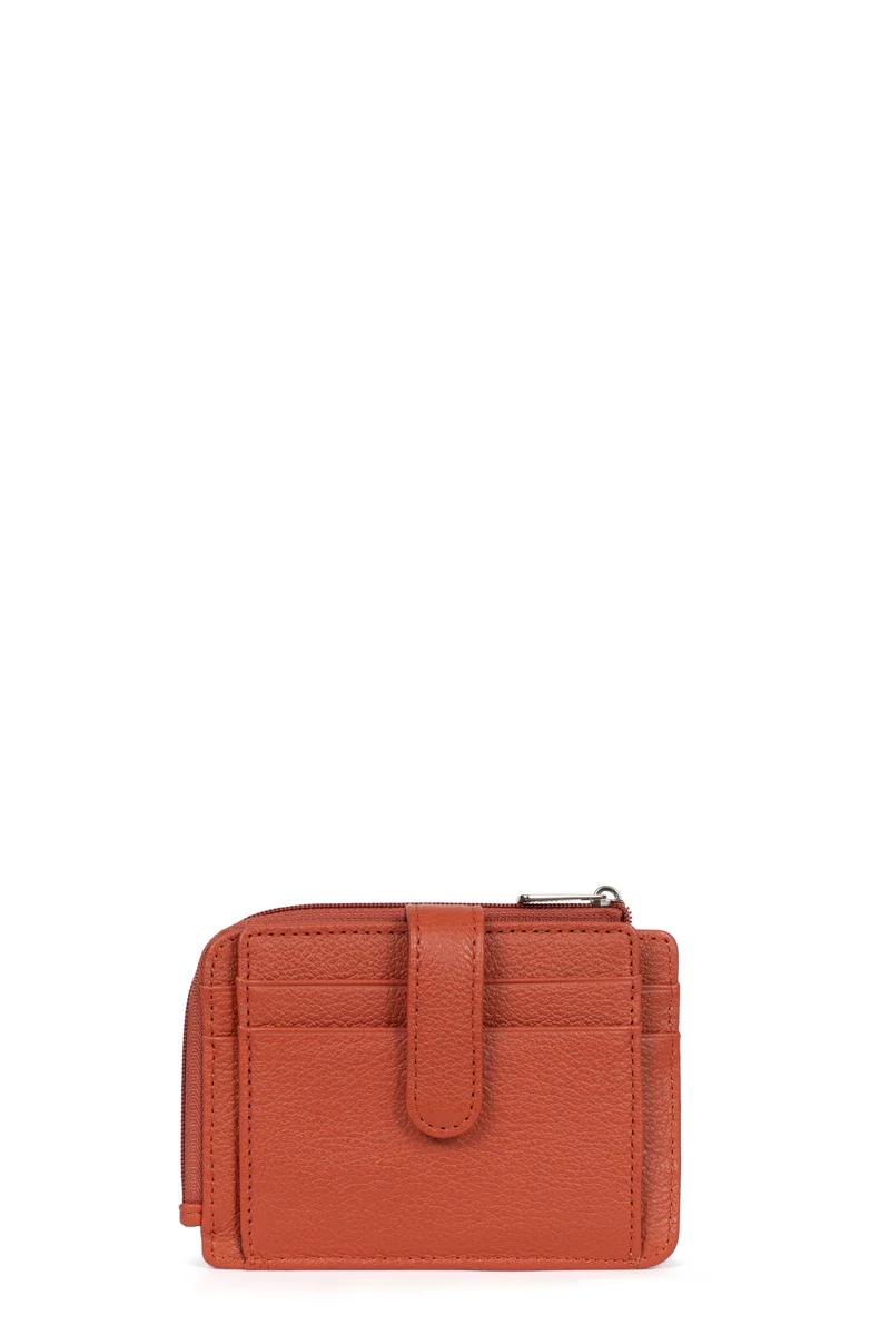 Porte-cartes - 1 volet - Cuir