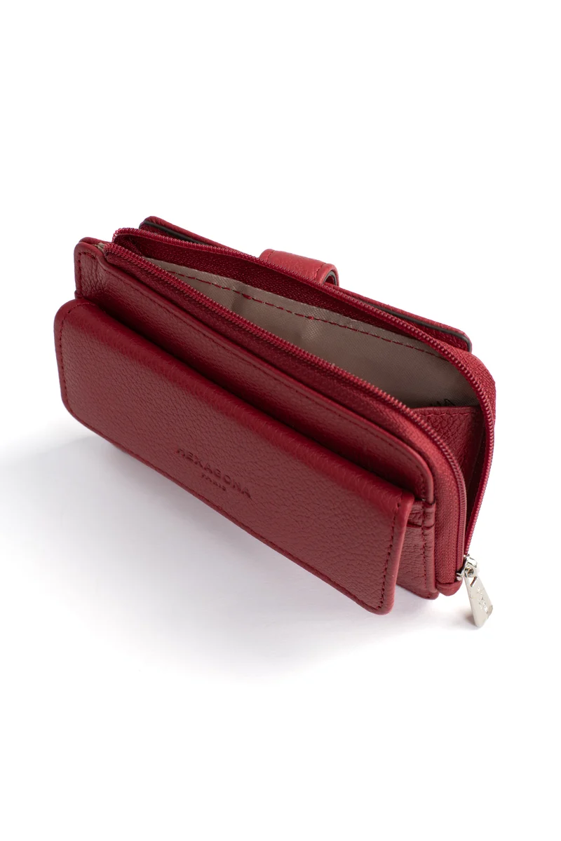 Porte-cartes - 1 volet - Cuir