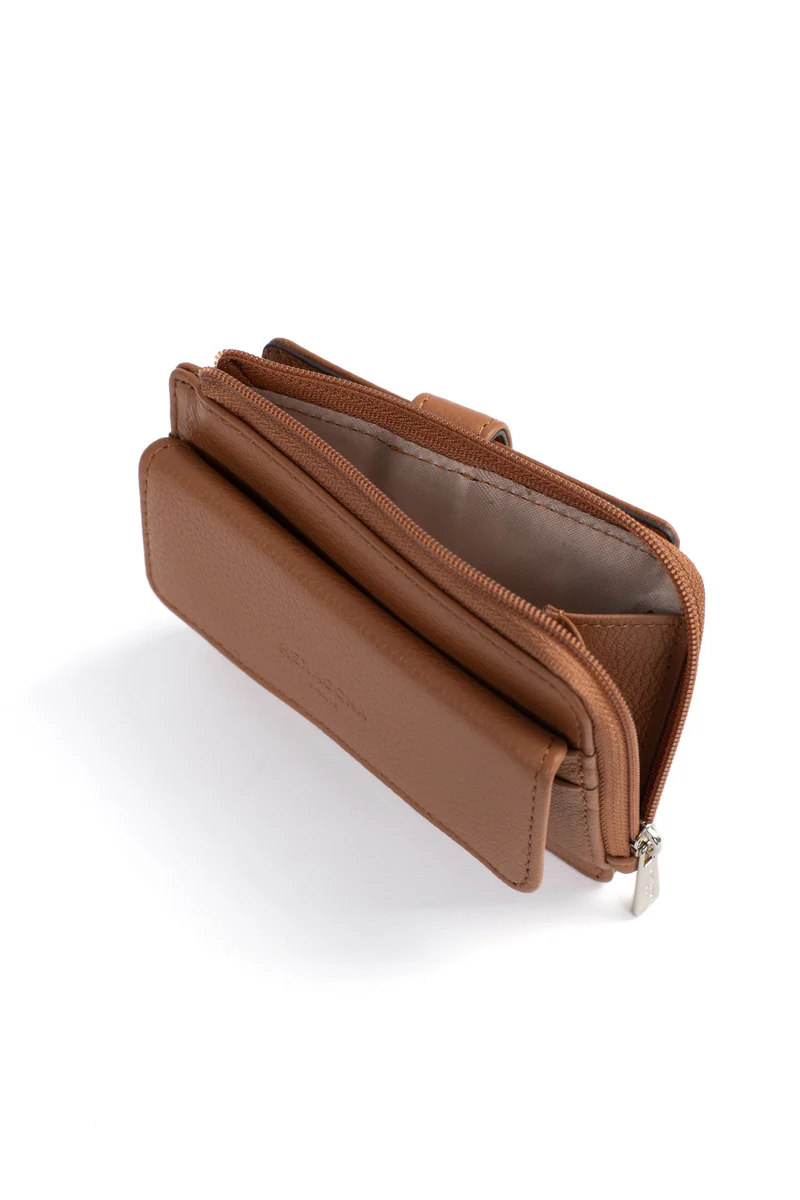 Porte-cartes - 1 volet - Cuir