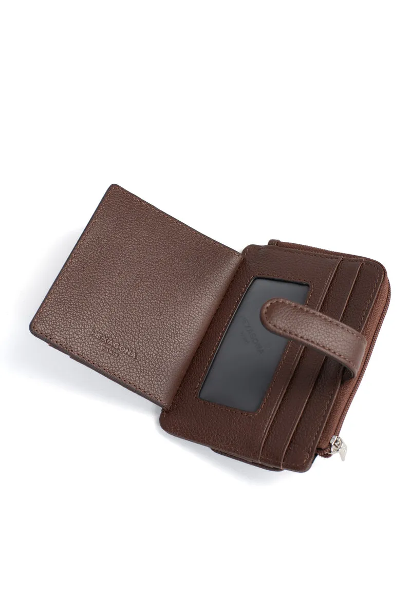 Porte-cartes - 1 volet - Cuir