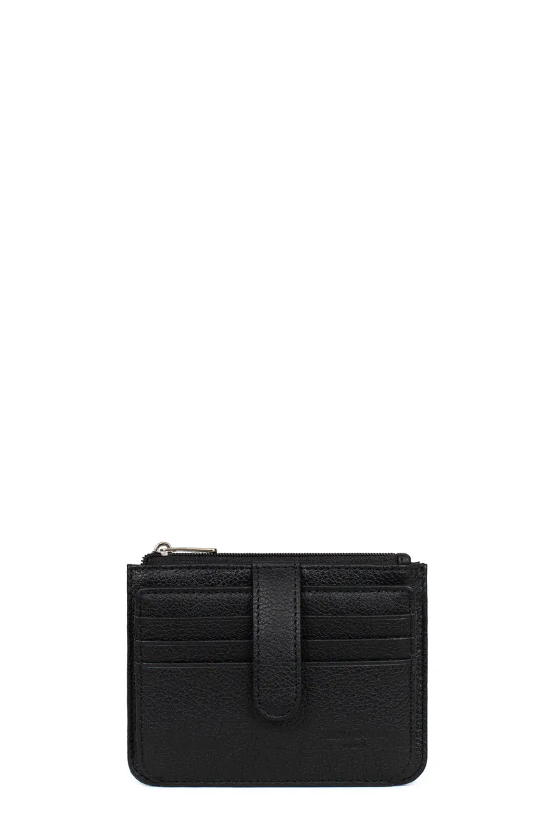 Porte-cartes - 1 volet - Cuir