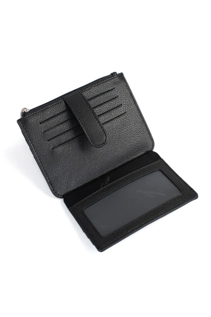 Porte-cartes - 1 volet - Cuir