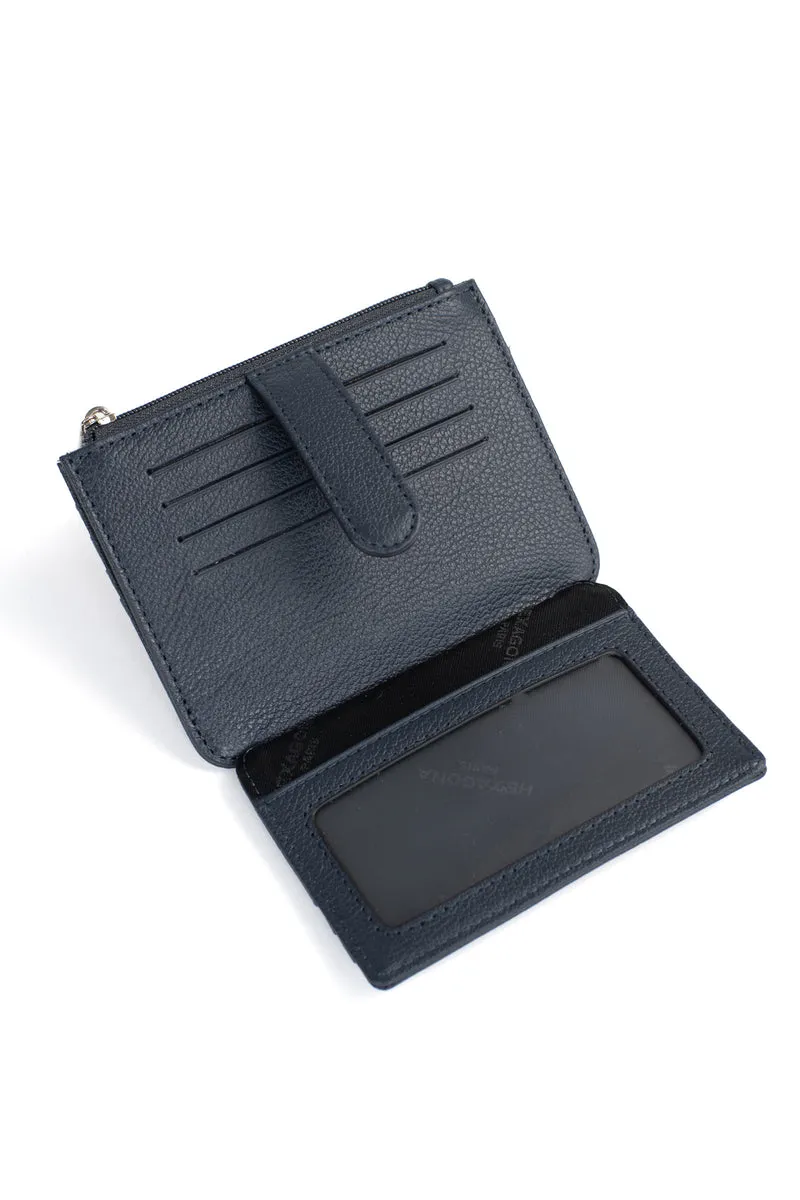 Porte-cartes - 1 volet - Cuir