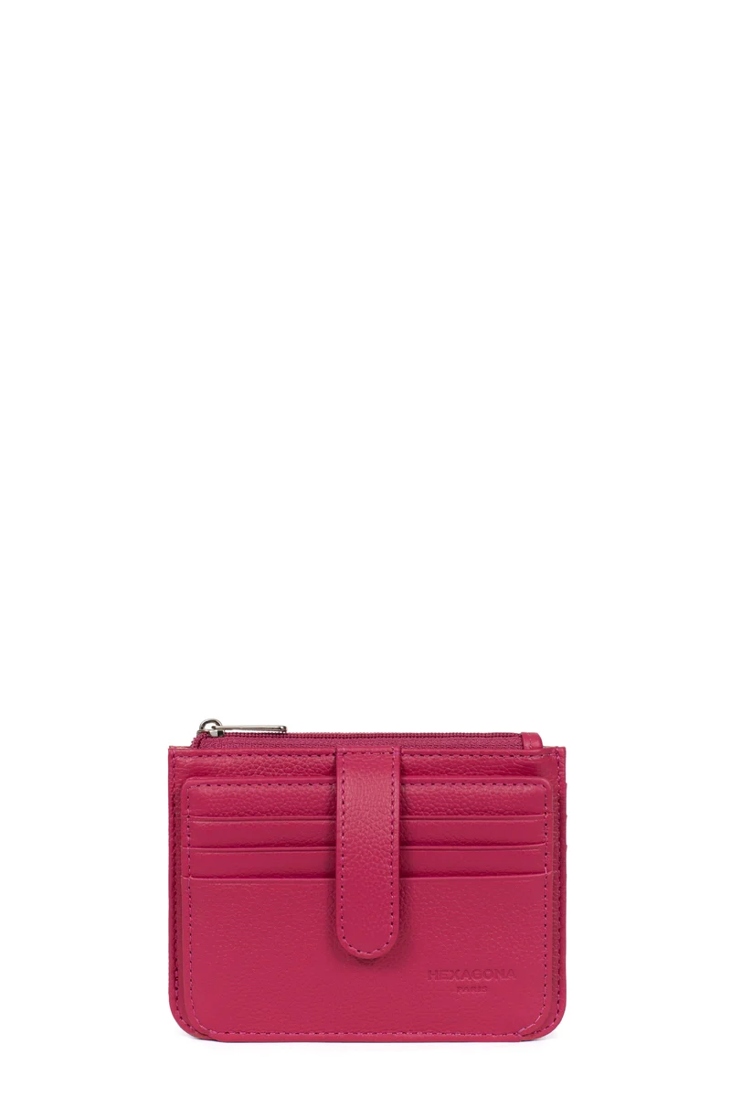 Porte-cartes - 1 volet - Cuir