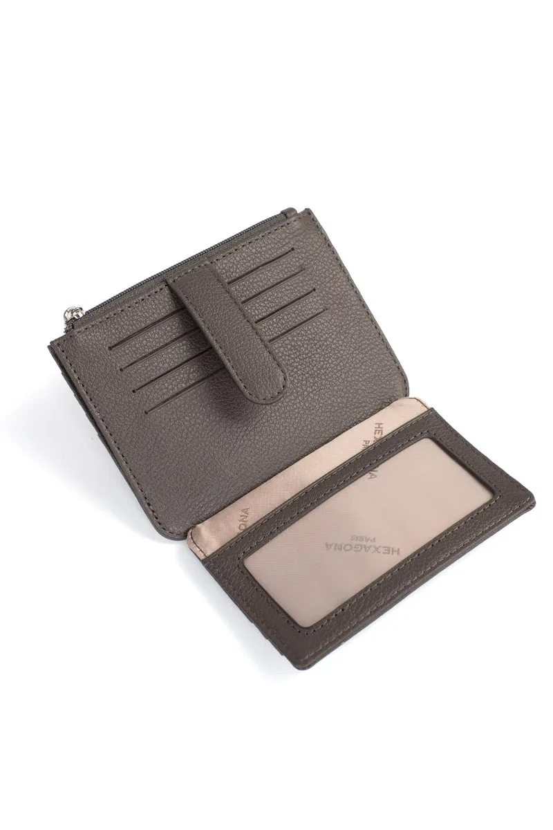 Porte-cartes - 1 volet - Cuir