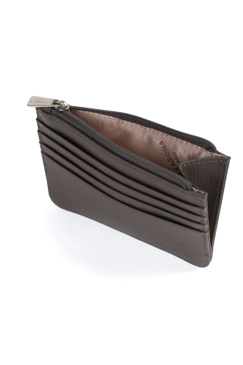 Porte-cartes - 1 volet - Cuir
