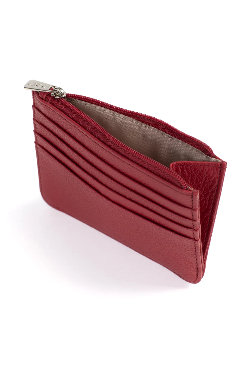 Porte-cartes - 1 volet - Cuir
