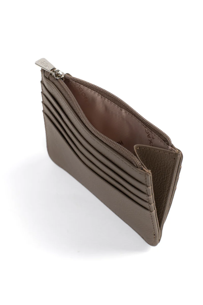 Porte-cartes - 1 volet - Cuir
