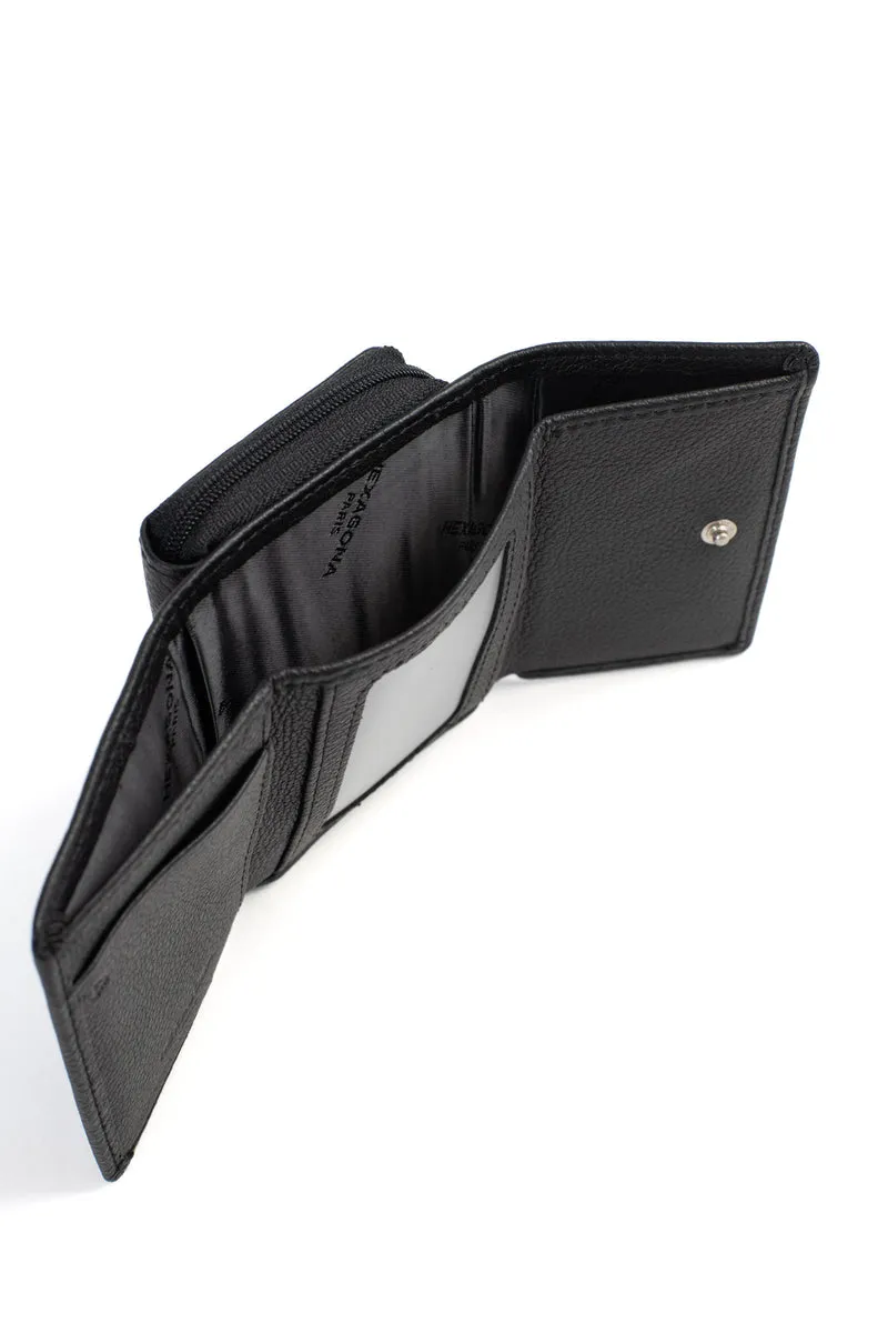 Portefeuille - 2 volets - Stop RFID - Cuir