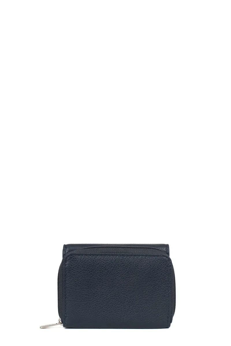 Portefeuille - 2 volets - Stop RFID - Cuir