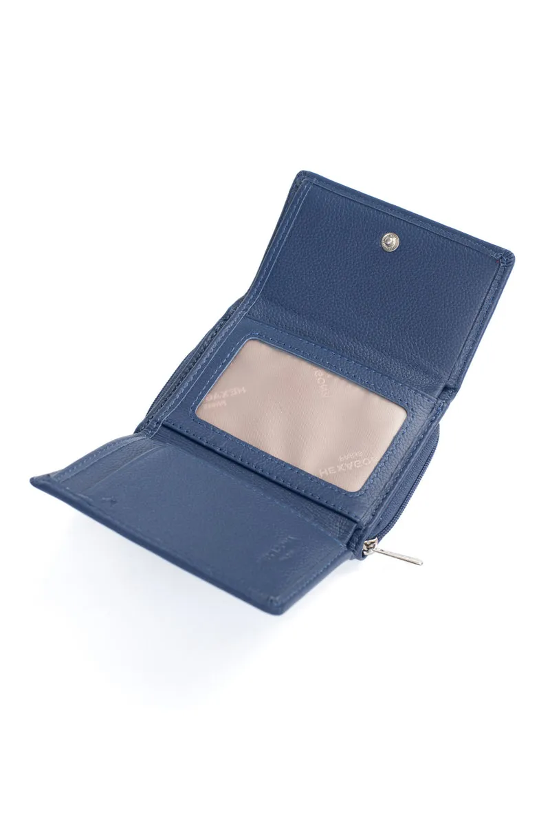 Portefeuille - 2 volets - Stop RFID - Cuir
