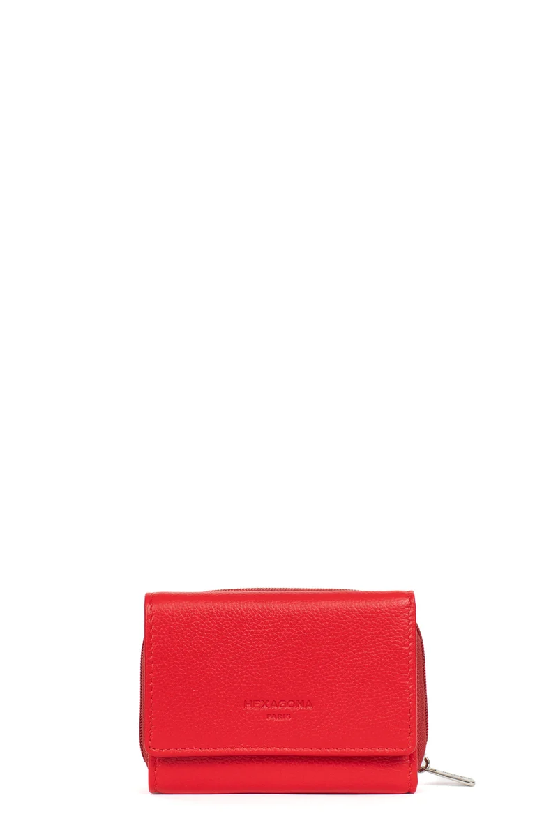 Portefeuille - 2 volets - Stop RFID - Cuir