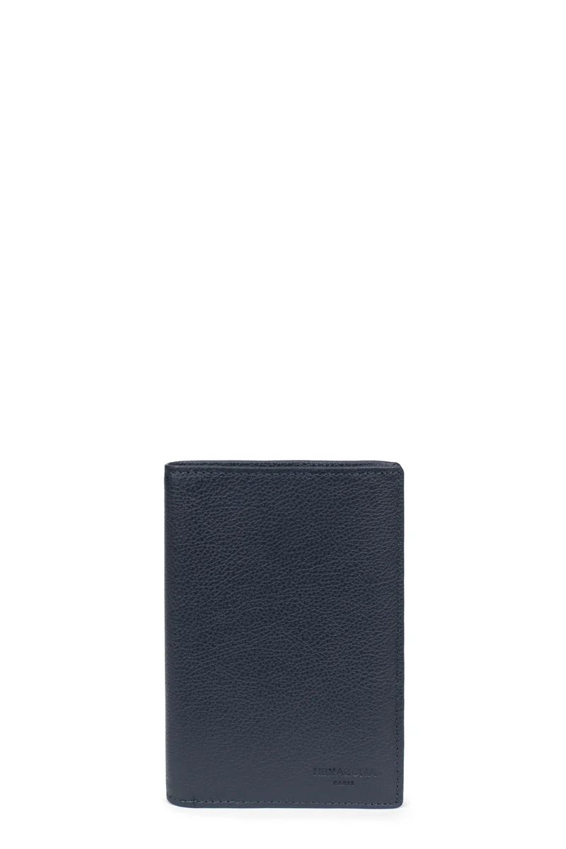 Portefeuille européen - 2 volets - Cuir