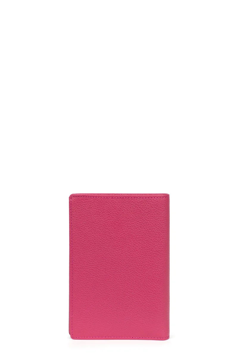 Portefeuille européen - 2 volets - Cuir