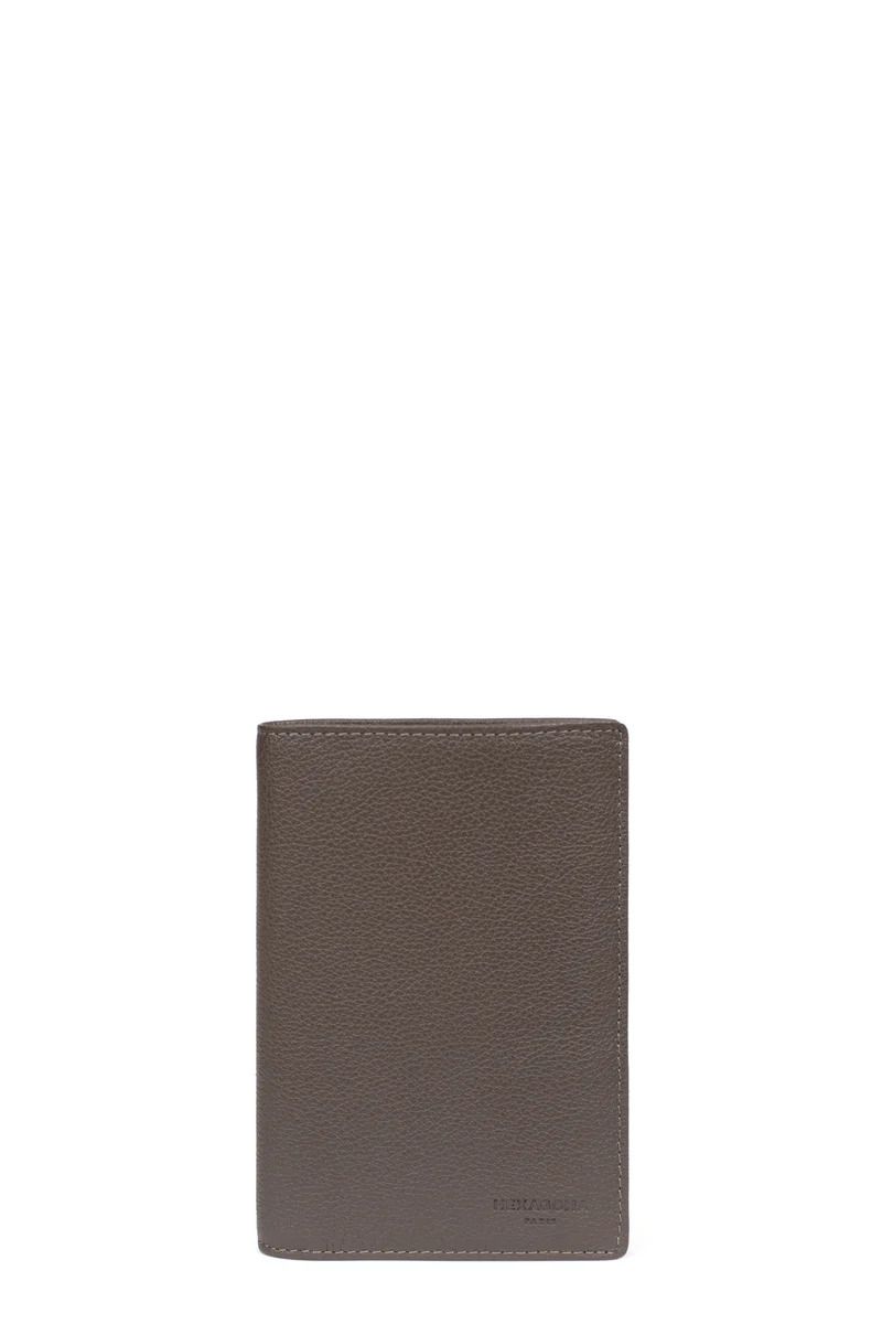 Portefeuille européen - 2 volets - Cuir