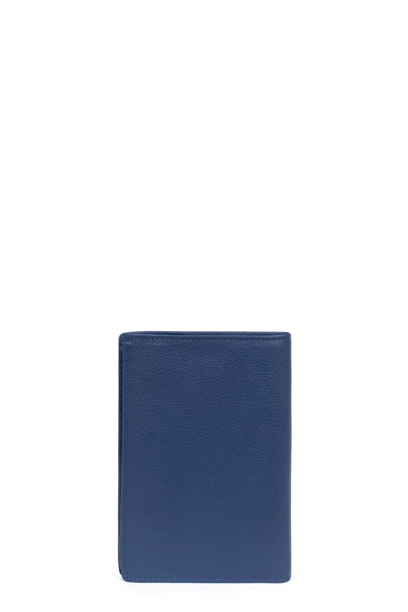 Portefeuille européen - 2 volets - Cuir