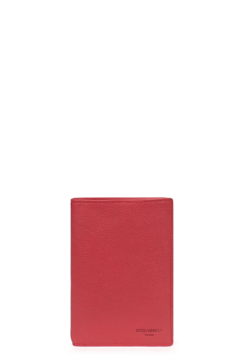 Portefeuille européen - 2 volets - Cuir