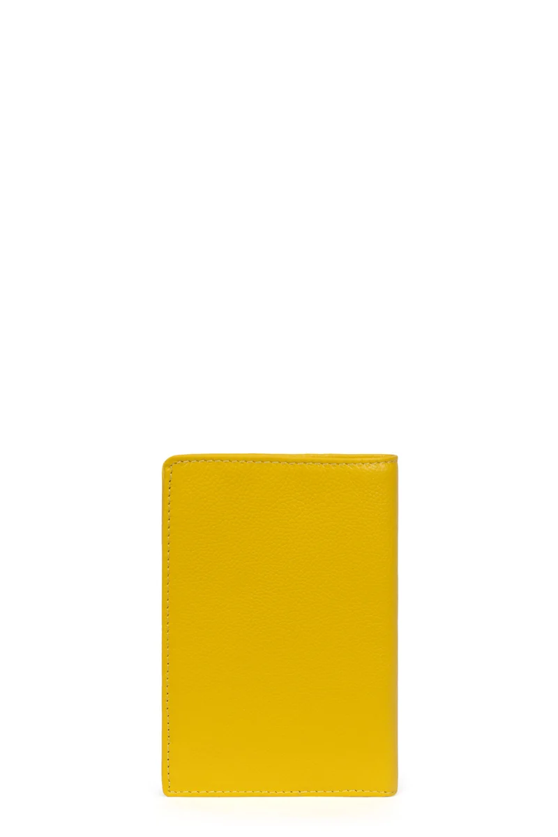 Portefeuille européen - 2 volets - Cuir